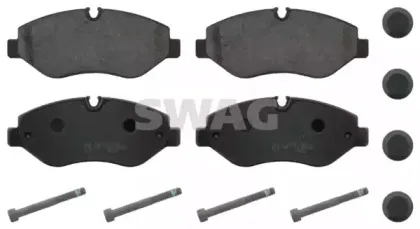 Комплект тормозных колодок, дисковый тормоз SWAG купить